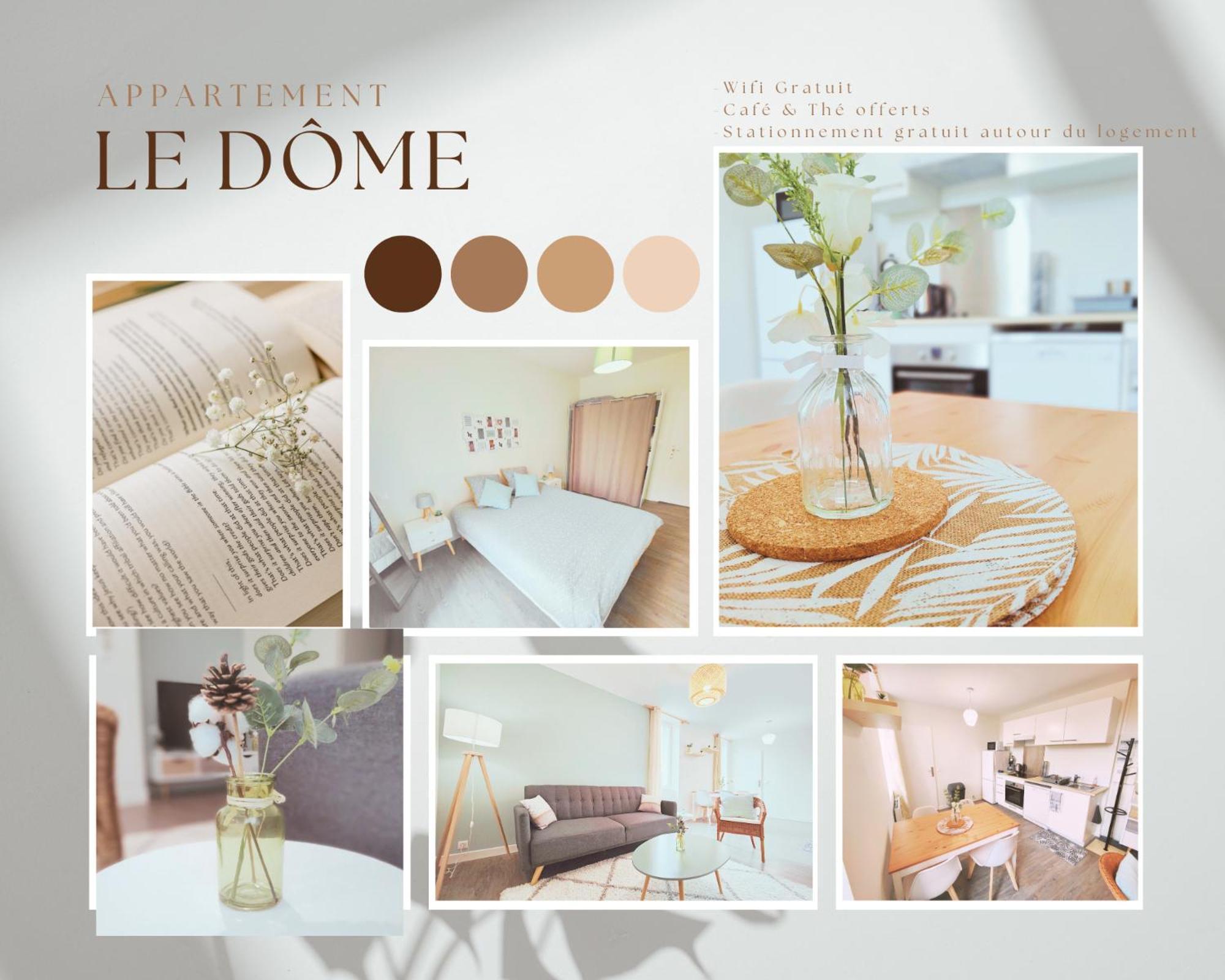 Agreable T2 Neuf -Le Dome- Apartment Riom Luaran gambar